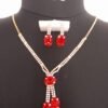 Artificial Neckless with earrings for Women /Girls